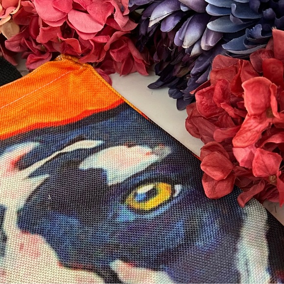 Eco-Friendly Goofy Black and White Dalmatian Dog Folding Tote Bag - Picture 10 of 15